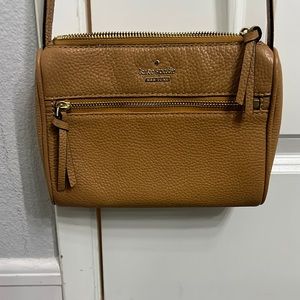 brown kate spade bag